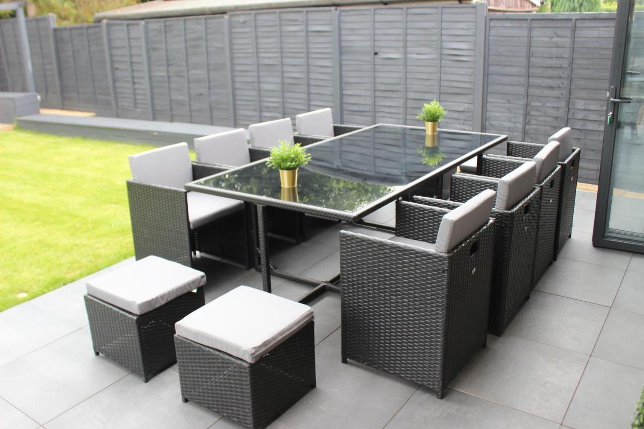 Modern Spacious House - Sleeps 16, Free Parking, Sun Terrace Nuneaton Exterior photo